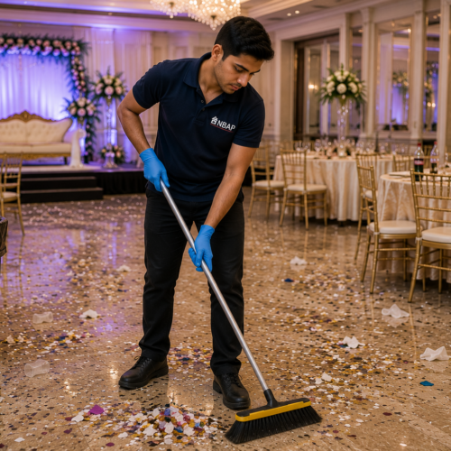 event cleaning