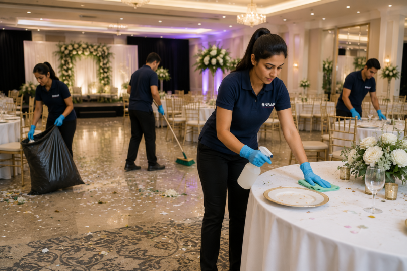 party cleaning