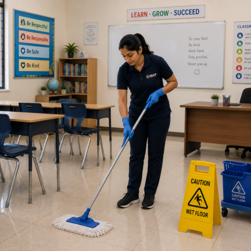 school cleaning