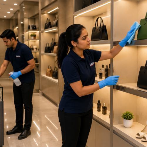 showroom cleaning